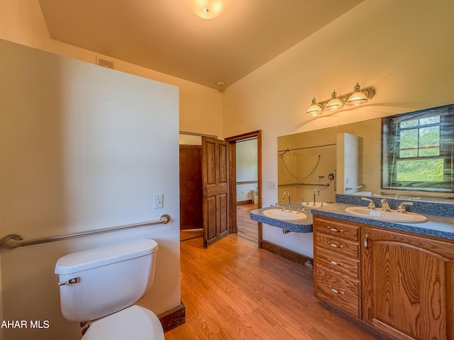 346 Lower Snake Spring Rd, Everett, PA 15537 - full bath with vanity and wood finished floors