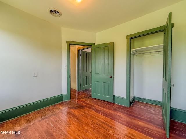 346 Lower Snake Spring Rd, Everett, PA 15537 - unfurnished bedroom with wood finished floors and a closet