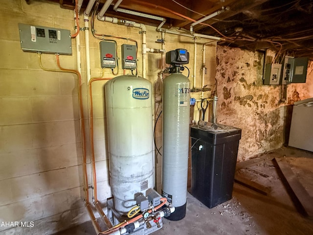 346 Lower Snake Spring Rd, Everett, PA 15537 - utility room with electric panel