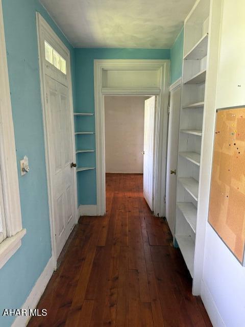 3091 Colonial Dr, Duncansville, PA 16635 - corridor featuring wood-type flooring