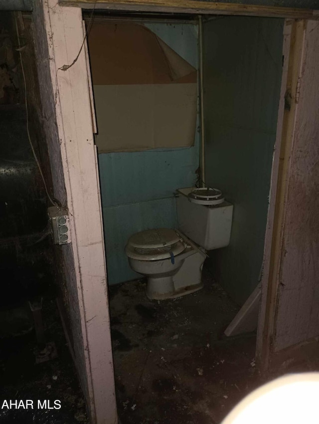 bathroom with toilet