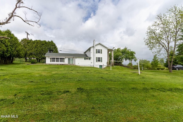 436 Kendrick Rd, Houtzdale, PA 16651 - back of house with a lawn