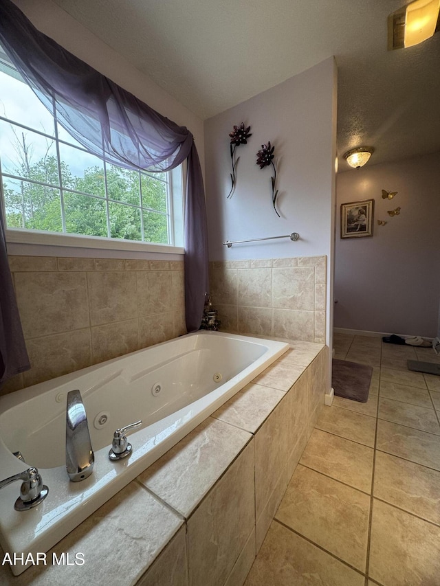 153 Frederick Rd, Altoona, PA 16602 - bathroom with tile patterned floors and a tub with jets
