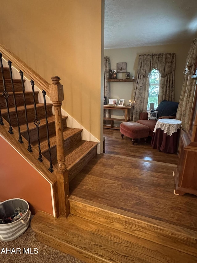 153 Frederick Rd, Altoona, PA 16602 - staircase featuring wood finished floors