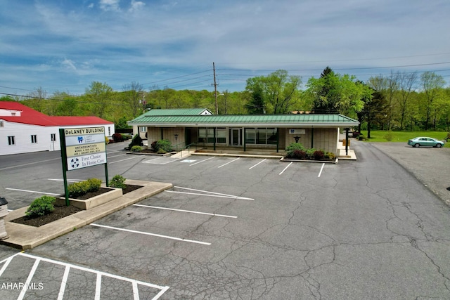 view of vehicle parking