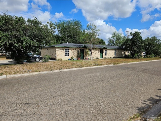 view of ranch-style house