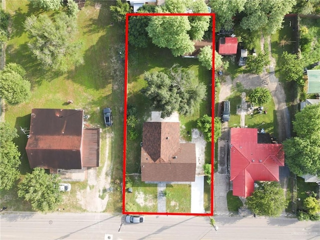410 W 7th St, San Juan, TX 78589 - drone / aerial view