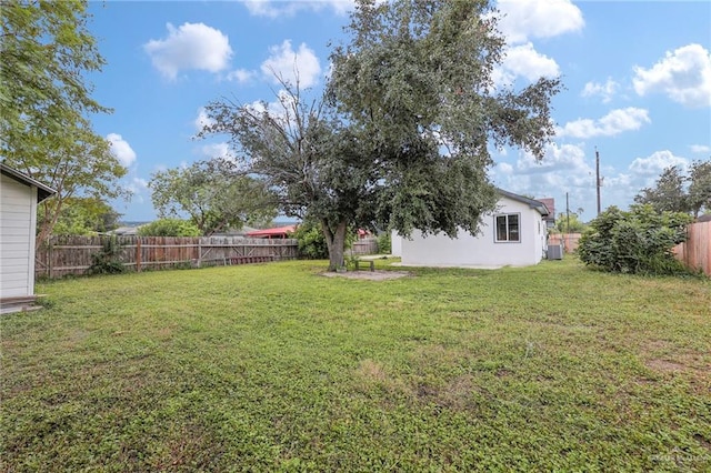 410 W 7th St, San Juan, TX 78589 - view of fenced backyard
