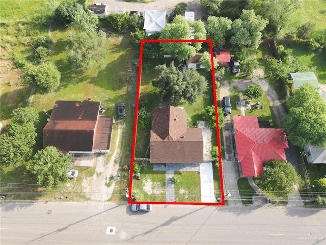 410 W 7th St, San Juan, TX 78589 - bird's eye view