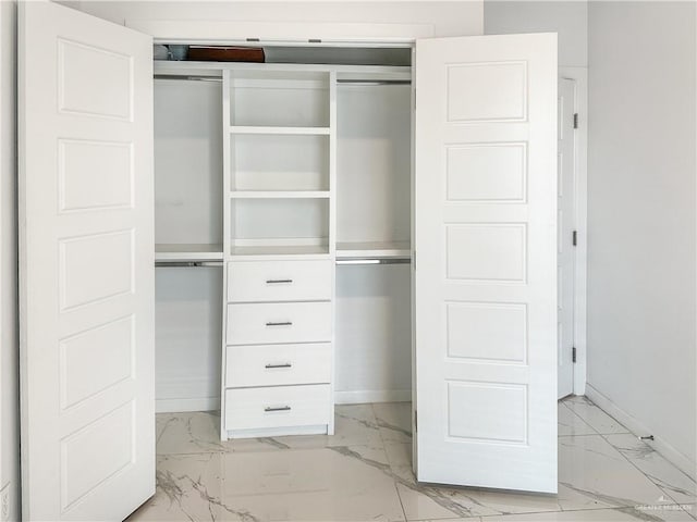 view of closet