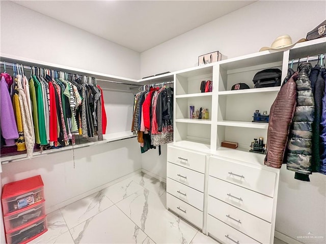 view of spacious closet