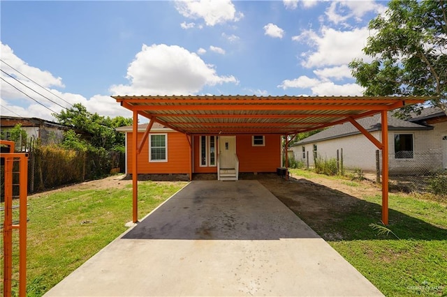 24834 Birch St, San Benito, TX 78586 - view of front of property featuring a carport