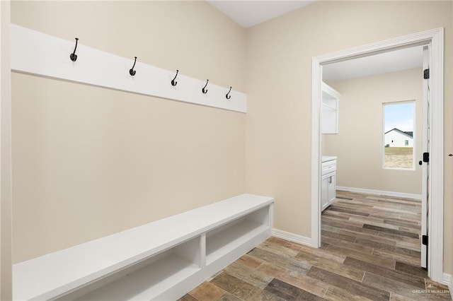 1008 Magnolia St, Mission, TX 78573 - mudroom with light wood-type flooring and baseboards