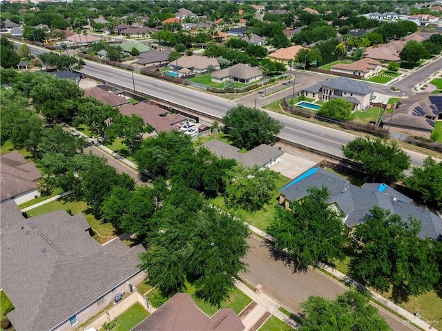 birds eye view of property featuring a residential view