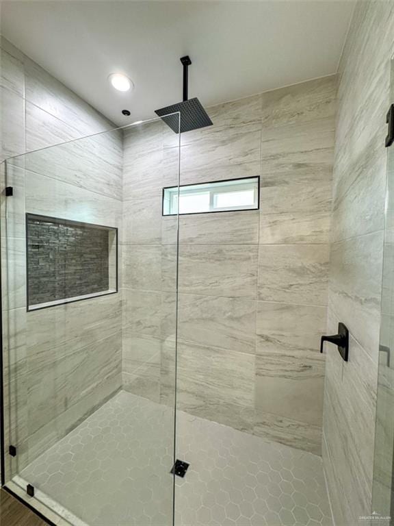 3807 Crimson St, Mission, TX 78574 - bathroom with a stall shower