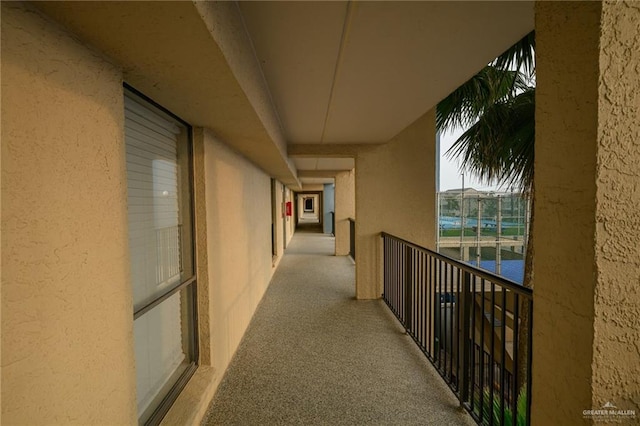 view of hallway