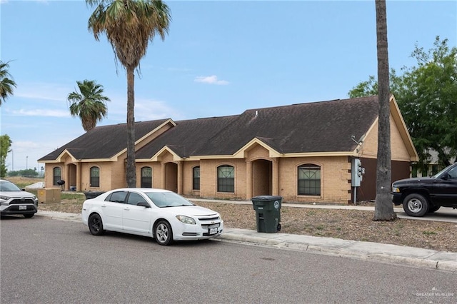 view of ranch-style home