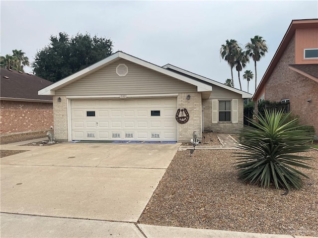 view of ranch-style house