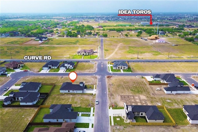556 Candela St, Edinburg, TX 78542 - aerial perspective of suburban area