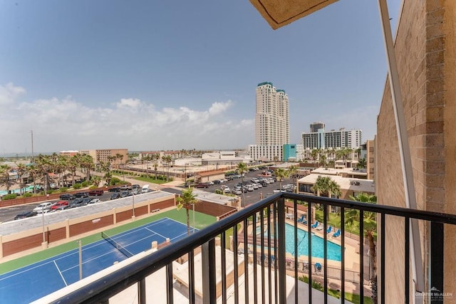 110 Padre Blvd Unit 603, South Padre Island, TX 78597 - balcony with a city view