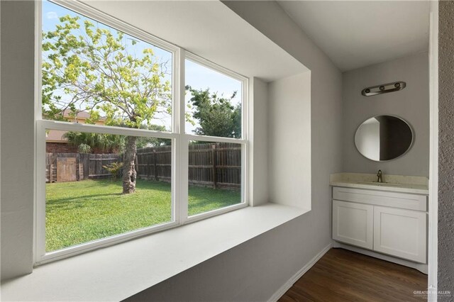 2310 Arbor St, Harlingen, TX 78552 - unfurnished sunroom featuring a sink