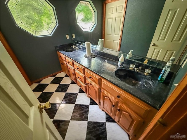 1712 N 1st St, Mcallen, TX 78501 - bathroom with a sink and double vanity