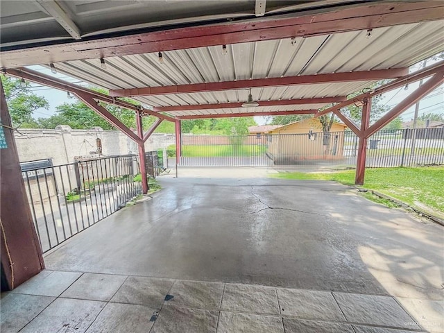 1712 N 1st St, Mcallen, TX 78501 - view of patio / terrace with fence