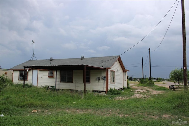 view of back of house