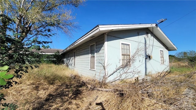 view of home's exterior