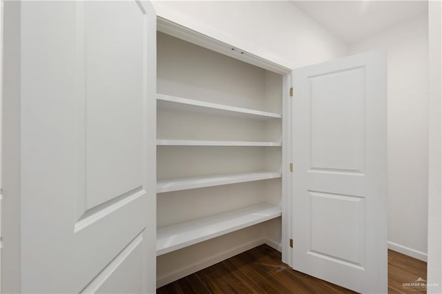 view of closet