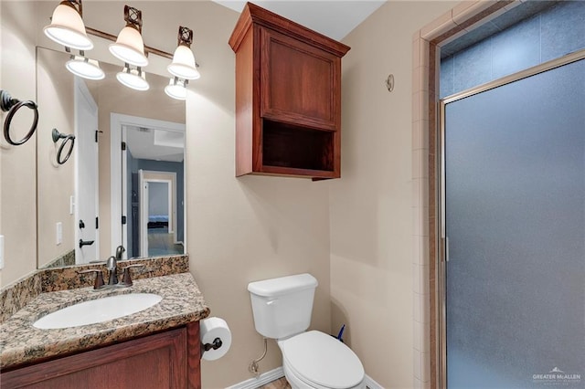 1617 N Monmack Rd, Edinburg, TX 78541 - full bath featuring a stall shower and vanity
