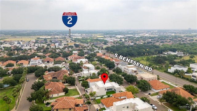2228 S 45th St, Mcallen, TX 78503 - aerial view of residential area