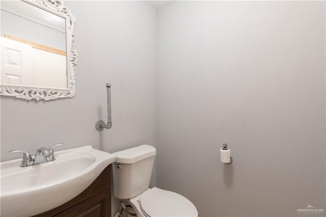 701 S Parker Rd S, La Feria, TX 78559 - half bathroom with toilet and vanity