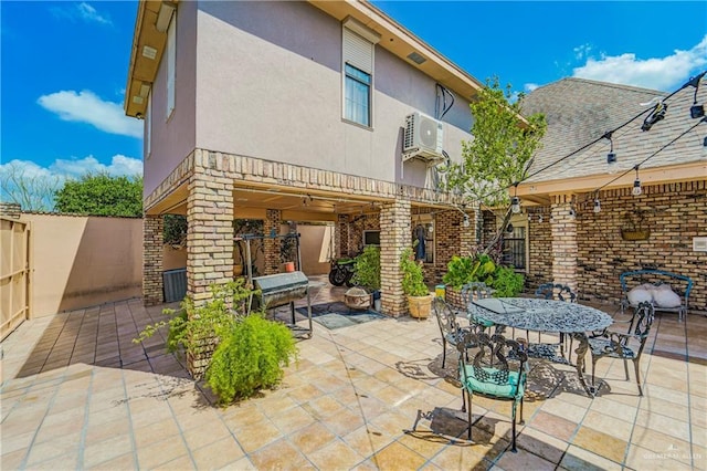 228 Oak Ridge Dr, Rio Grande City, TX 78582 - view of patio / terrace with outdoor dining space