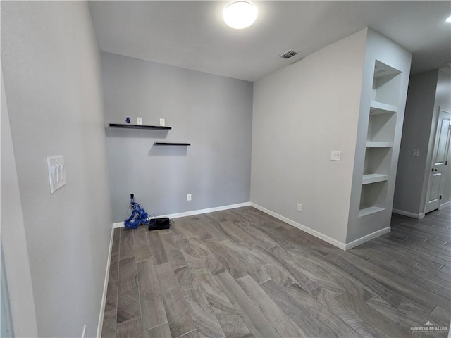 interior space with wood-type flooring