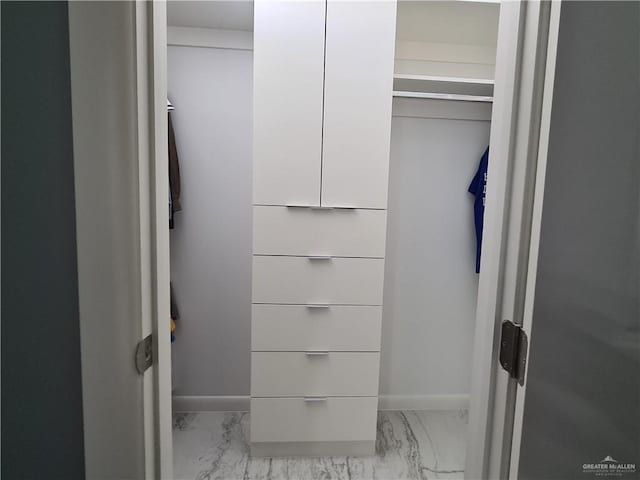 view of closet