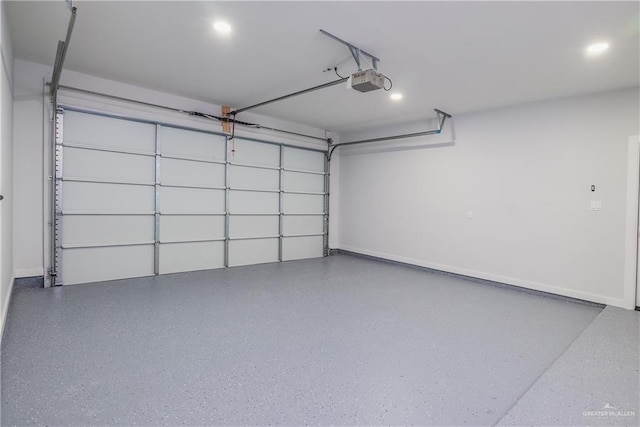 2316 Piedra St, Edinburg, TX 78542 - garage with a garage door opener and recessed lighting
