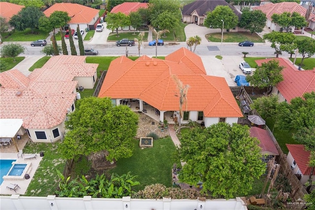 5512 Autumn Mist Ln, Brownsville, TX 78526 - aerial perspective of suburban area