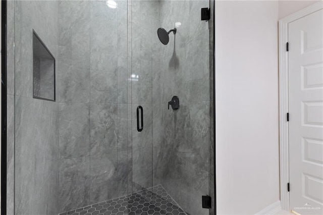 2203 San Charbel St, San Juan, TX 78589 - bathroom with a shower stall