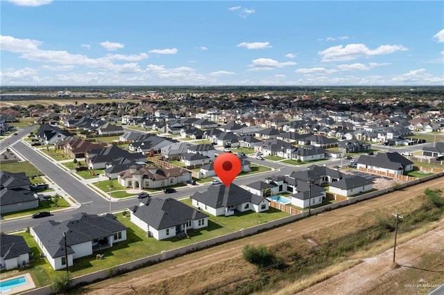 3404 Saint Honore Dr, Mcallen, TX 78504 - birds eye view of property featuring a residential view