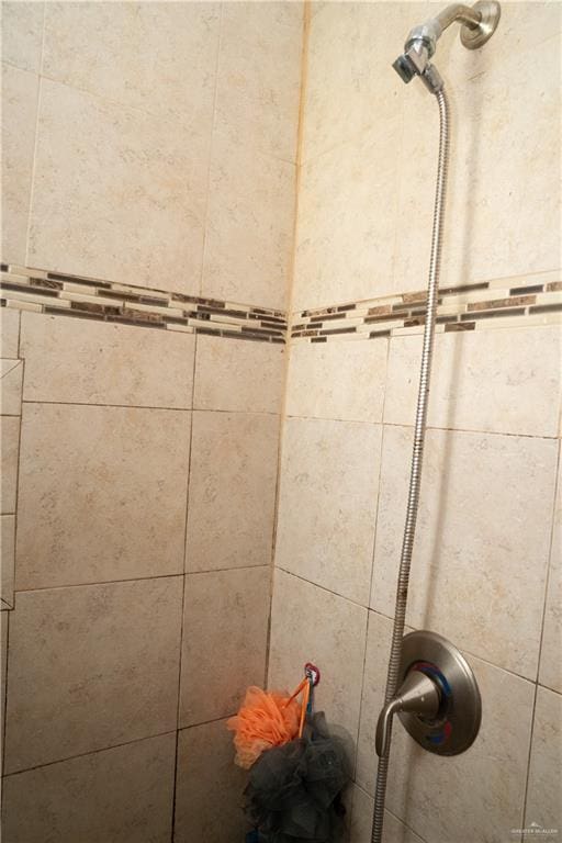 16877 Borchardt St, Harlingen, TX 78552 - bathroom view of a tile shower
