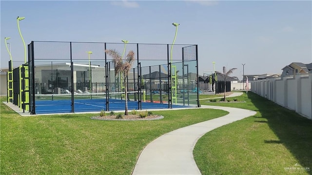 2701 E Versace Dr, Edinburg, TX 78542 - view of home's community featuring a tennis court