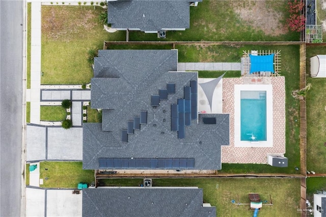 5904 N Dodger St, Pharr, TX 78577 - aerial view of a pool area