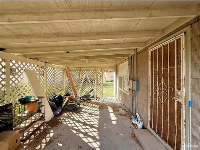 711 Marcos Hinojosa Ave, Hebbronville, TX 78361 - view of patio