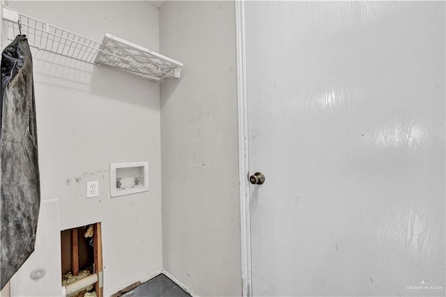 1101 Boston St, Edinburg, TX 78541 - clothes washing area featuring hookup for a washing machine and laundry area