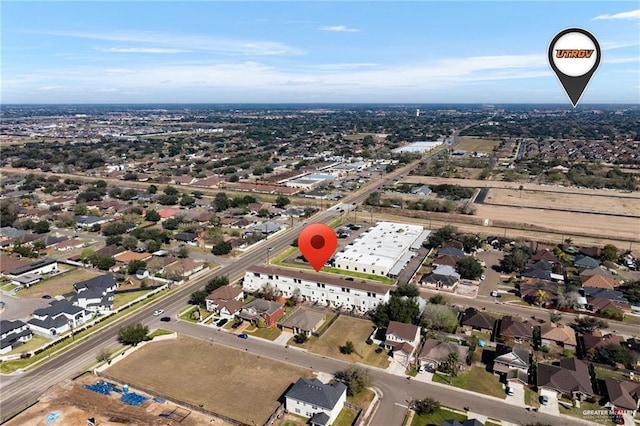3302 S Sugar Rd Unit E, Edinburg, TX 78539 - aerial overview of property's location with nearby suburban area
