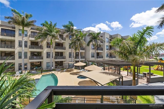 813 Travis St Unit 203, Mission, TX 78572 - view of community pool