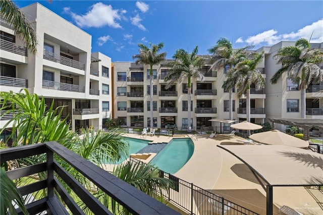813 Travis St Unit 203, Mission, TX 78572 - community pool featuring a patio