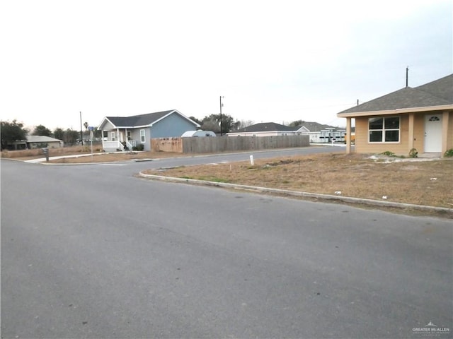 view of road