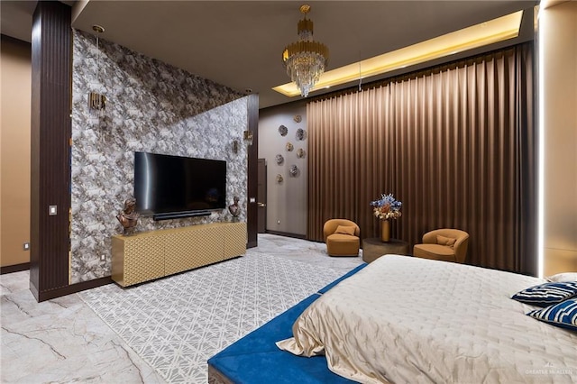 4704 Estancia Pkwy, Mcallen, TX 78504 - bedroom featuring marble finish flooring and baseboards